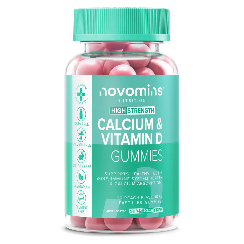 novomins australia calcium and vitamin d gummies