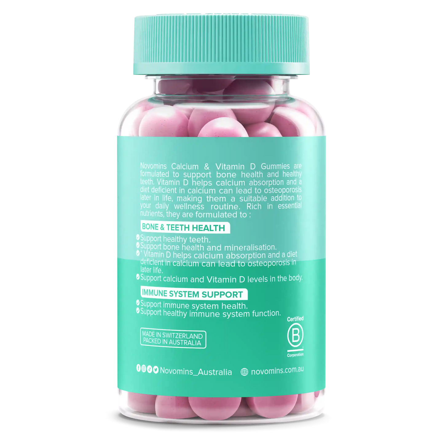 Calcium & Vitamin D Gummies