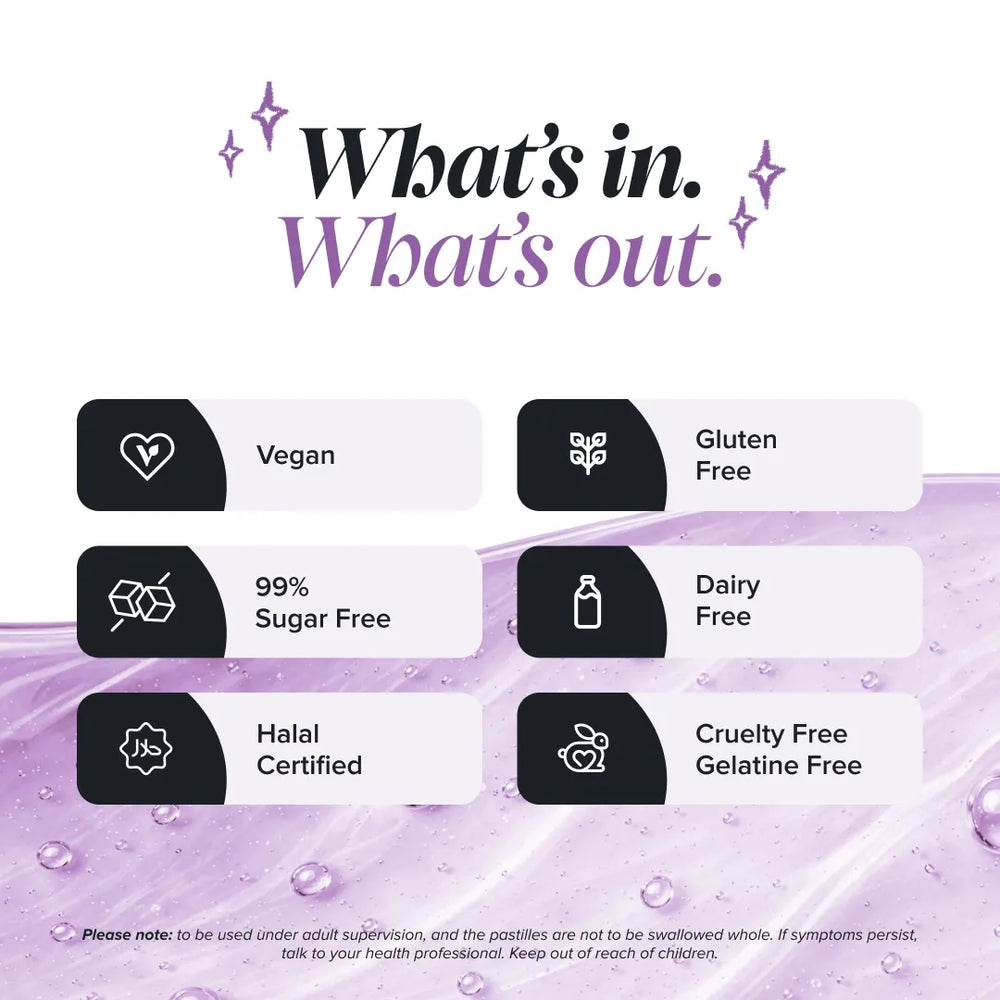 An informational graphic with the headline 'What's in. What's out.