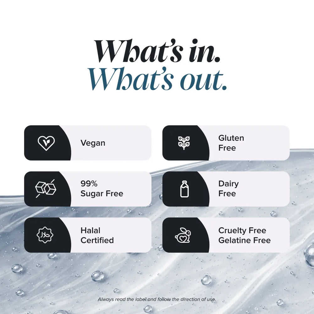 An informational graphic with the headline 'What's in. What's out.