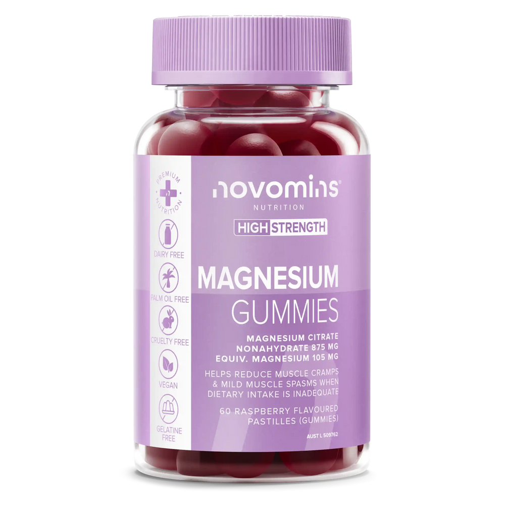 novomins australia high strength magnesium gummies