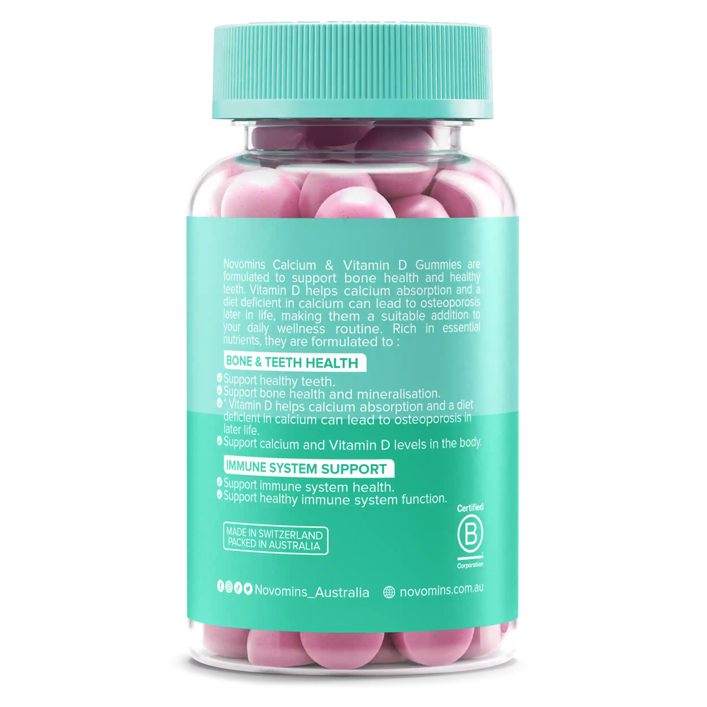 Calcium & Vitamin D Gummies