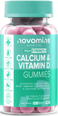 Bottle of Calcium and Vitamin D Gummies