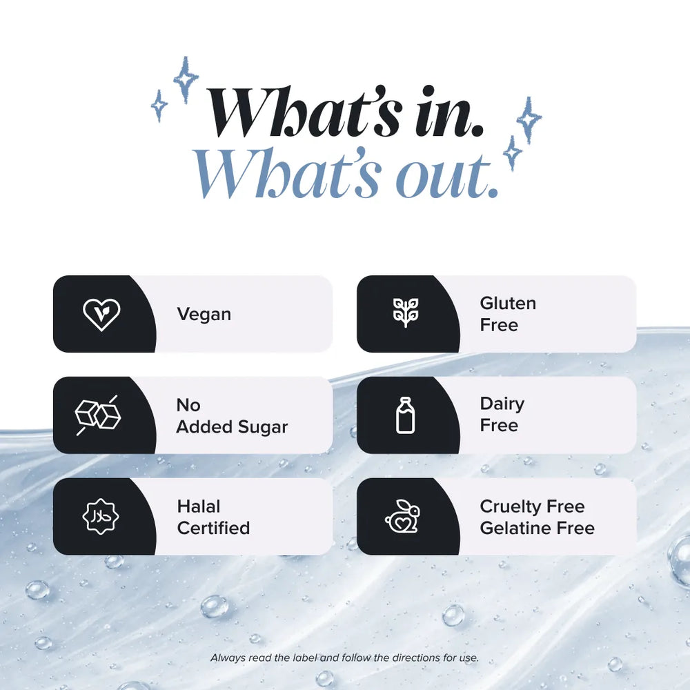 An informational graphic with the headline 'What's in. What's out.