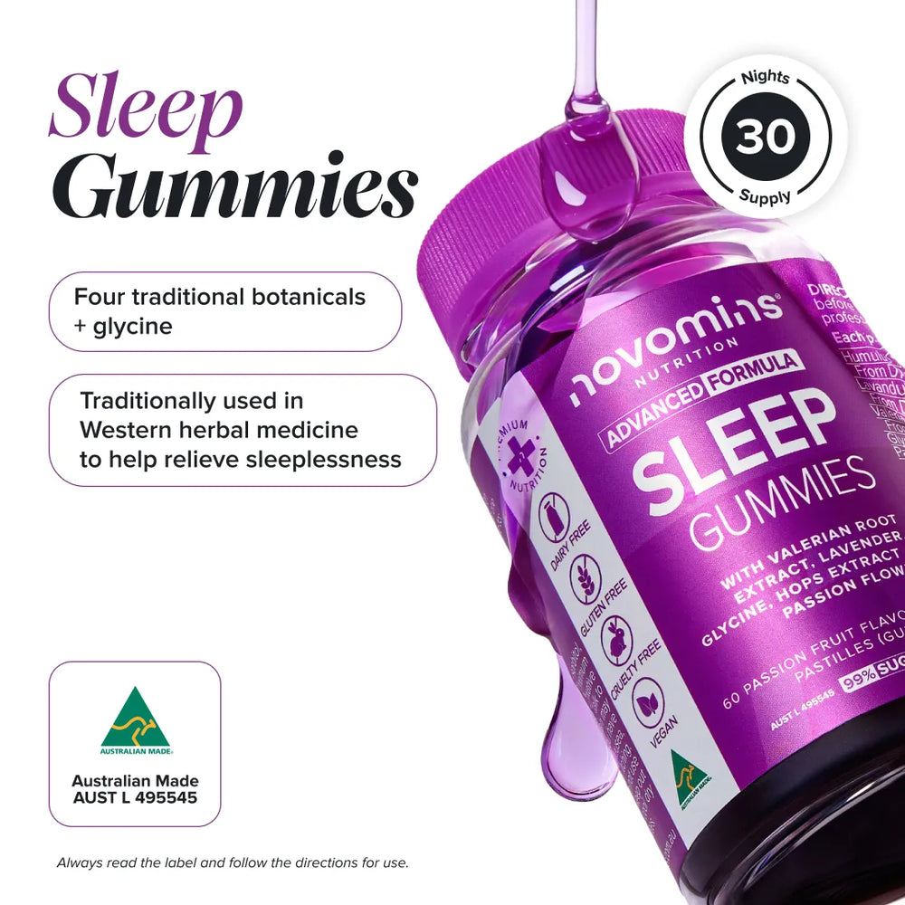 whats inside novomins sleep gummies
