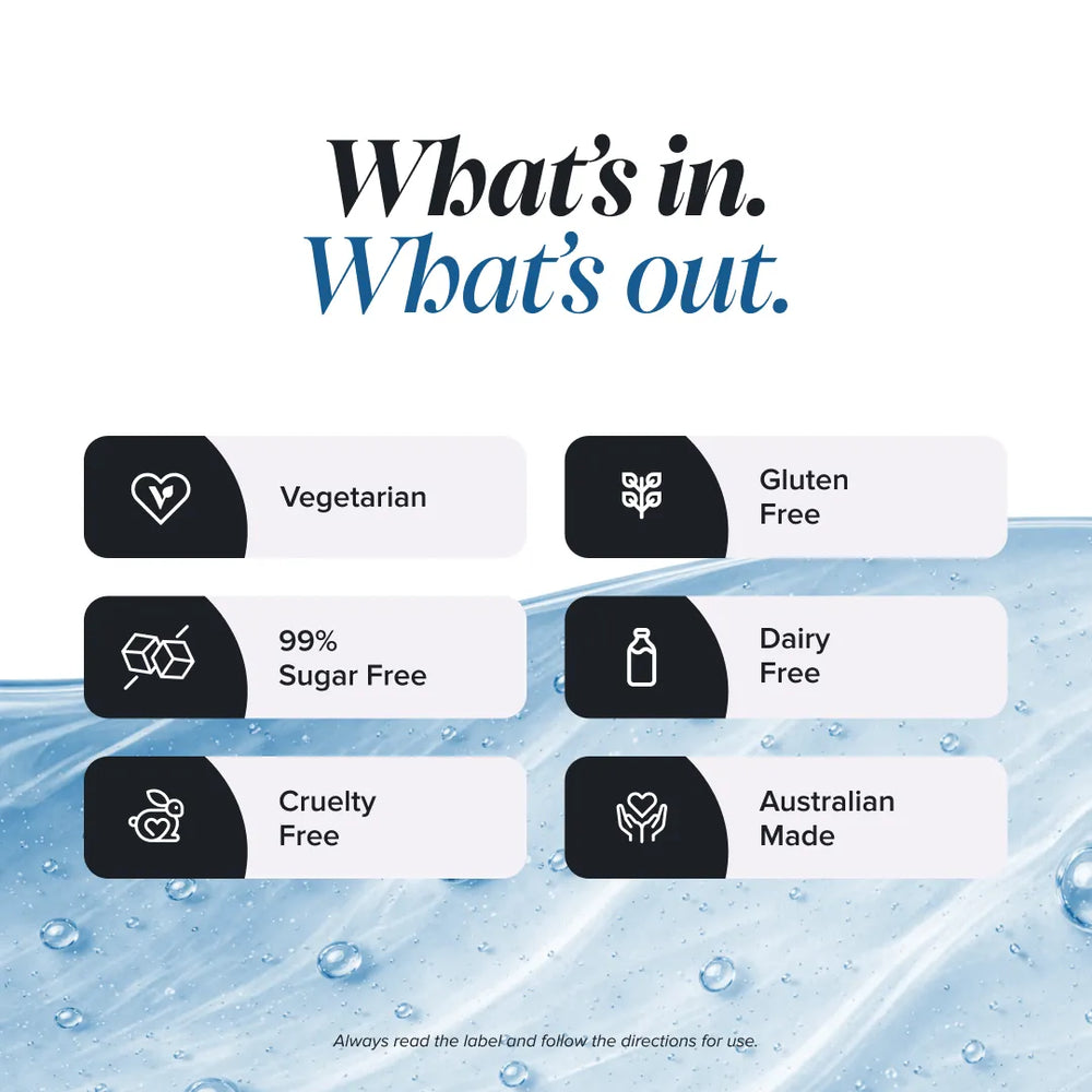 A marketing infographic with the headline 'What's in. What's out.
